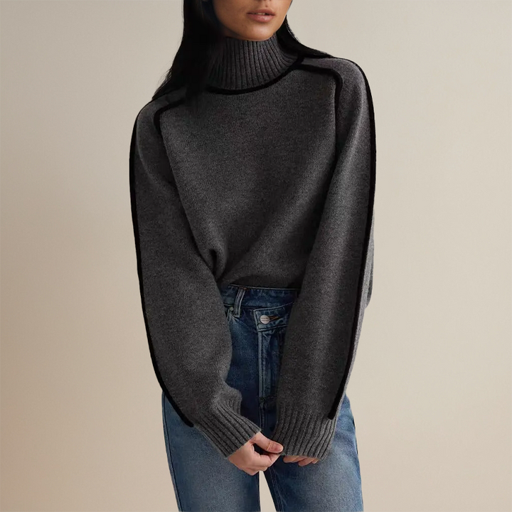 GIULIA™ | Pull Doux à Col Roulé