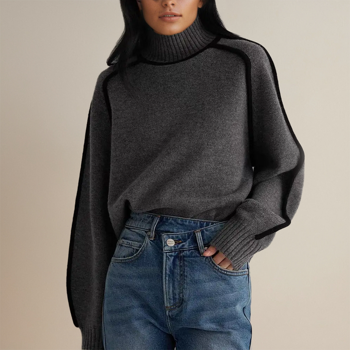 GIULIA™ | Pull Doux à Col Roulé