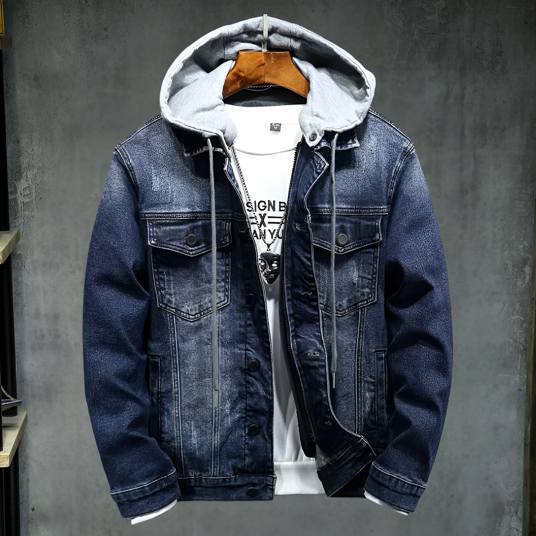 BRASSE™ | Veste en Jean avec Capuche