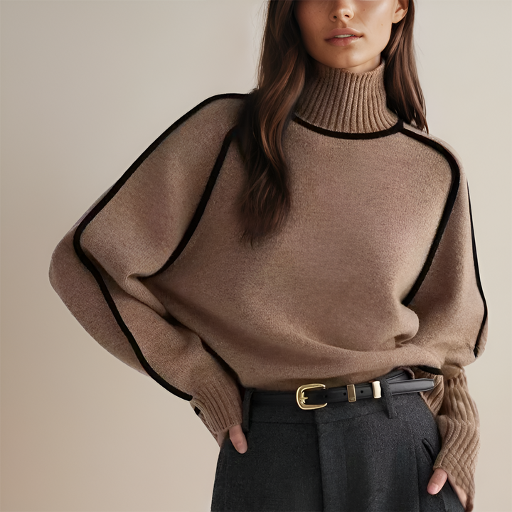 GIULIA™ | Pull Doux à Col Roulé